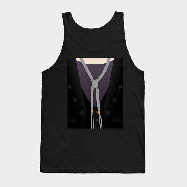 Good Omens Minimalist Crowley Tank Top by RisaRocksIt